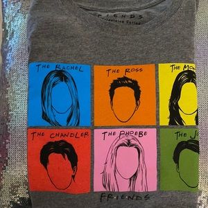 Friends small women’s tee. Swim fit.